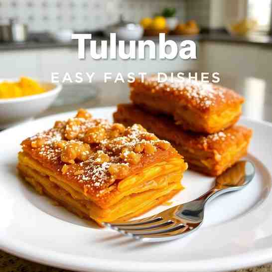 Tulumba Easy Fast Dishes Recipe - Crispy Dessert in 40 Min